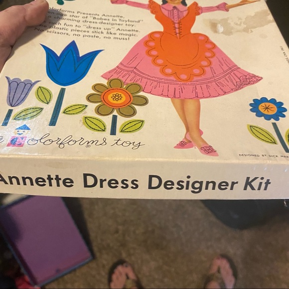 color forms Walt disney's babes in toyland Annette Dress Designer Kit - Picture 8 of 14
